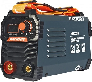 Инвертор сварочный WM200D (MMA 9,1 кВт 220В 20-200А ПВ70% КПД80%) PATRIOT / IMPERIAL