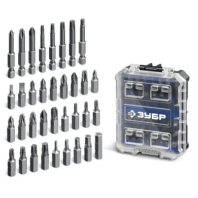 Набор бит, кейс Z-БОКС, 35 пр. (26394-H35) ЗУБР