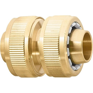 Муфта ремонтная для шланга, 3/4", латунная (66541) PALISAD