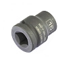 Головка ударная шестигранная, 15 мм, 1/2", CrMo (13919) STELS фото3