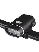 Фонарь ЯРКИЙ ЛУЧ V-330 велосипедный 2xCREE XPG 330лм, 2 ур.ярк.+мигание, IP44, Li-PO 2000mAh,встр.ЗУ