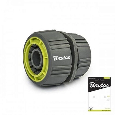 Соединение быстросъемное шланг 1/2" х шланг 3/4" LIME LINE SOFT (LE-S2101K) BRADAS