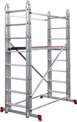 Вышка тура NV2440 (2х2х7 ступ. 292/492см, 29.9кг) Новая Высота