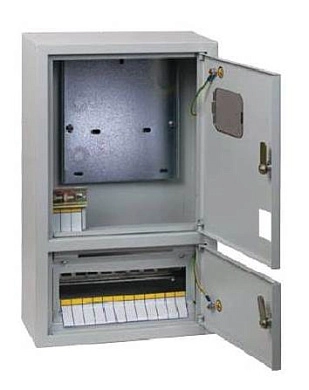 Щит учетно-распределительный навесной ЩУРн-3/15 два отсека (БУР) IP31 (520х310х160) EKF PROxima