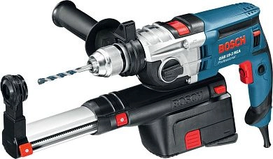 Дрель ударная GSB 19-2 REA БЗП / 900Вт, 0-1000/3000 об/мин / чем. (0 601 17C 500) BOSCH