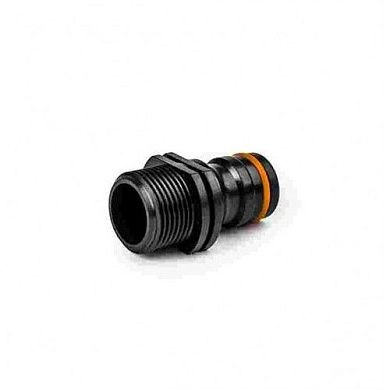 Адаптер с наружной резьбой 1/2" BLACK LINE (ECO-PWB2184) BRADAS