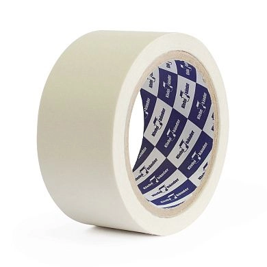 Лента малярная бумажная 38мм/50м, креппированная (1546) Klebebander