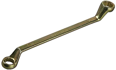 Ключ накидной изогнутый 21х23мм, оцинк. (27130-21-23) STAYER