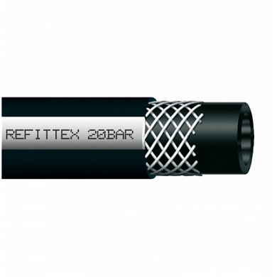 Шланг ПВХ армированный REFITTEX 20/60bar 13х19мм (бухта 25м)(RH20131925) BRADAS