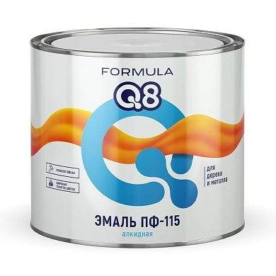 Эмаль ПФ-115 "Formula Q8" парижская зелень 1,9 кг