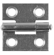 Петля дверная "MASTER" универсальная, цвет белый цинк, 25мм (37611-25-1) STAYER