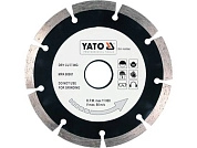 Круг алмазный сегм. 180х2.5х8х22.23 мм Бетон (YT-6004) YATO