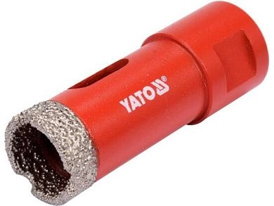 Сверло алмазное корончатое для керамогранита и греса d20мм M14 (YT-60444) YATO