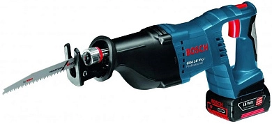 Ножовка сабельная аккум. GSA 18V-LI (18.0В,4 A/ч,мет.до 16мм,кор.)(0 615 990 L6H) BOSCH