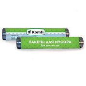 Мешок для мусора 55х95см, полипропилен, зеленый, 100 шт. (2327) 4Walls