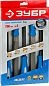 Набор напильников №2, 200мм, 5пр. (плоск., трехгр., кругл., полукругл., квадр.) (16651-20-H5) ЗУБР фото3