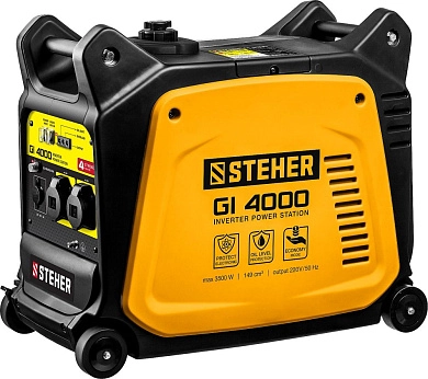 Генератор инверторный GI-4000, 3500 Вт STEHER
