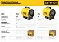 Пушка тепловая электрическая SE-3 (2 кВт, 260 м3/ч, 230В) STEHER фото9