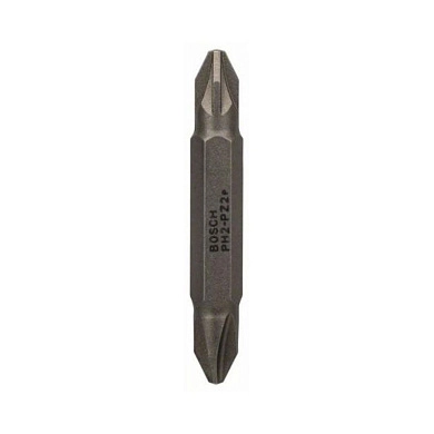 Биты для шуруповертов  PH2/PH1 45ММ ECO ДВУСТОРОННИХ(-60-), (2.608.521.264) BOSCH