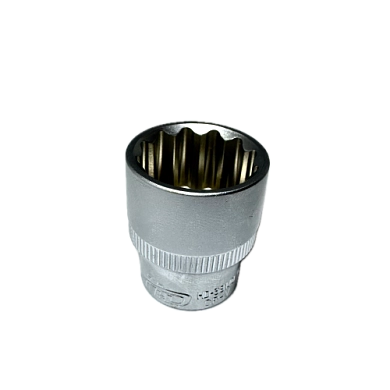 Головка торцевая 3/8" 12гр. 14мм L28мм CrV (HD-38090) H-D