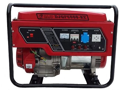 Генератор бензиновый 400/230В DAJO DJQF 5000 D-SX