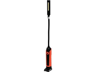 Фонарь светодиодный (10+4 W, 50-500lm, 3.7V, 2600mAh)(YT-08527) YATO