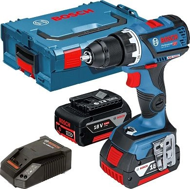 Дрель-шуруповерт аккум. GSR 18V-60 C (18.0 В,2акк. х 5.0A/ч Li-lon,60Нм,L-BOXX)(0 601 9G1 10D) BOSCH