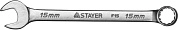 Ключ комбинированный 15мм (27085-15) STAYER