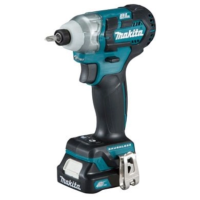 Винтоверт ударный аккум. TD 111 DWAE (12.0 В, 2 акк. х 2.0 А/ч Li-Ion, 135 Нм., чем.) MAKITA