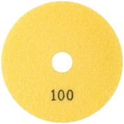 Круг гибкий шлифовальный (черепашка) д=100мм  №100, мокрое шлиф. (76-595) CUTOP Special
