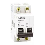 Автоматический выключатель ВА 47-29 2P 10А (C) 4,5кА EKF Basic