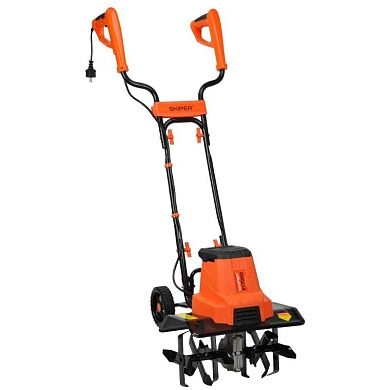 Культиватор электрический SKIPER ET7000 (1600Вт, 350об/мин, шир. 40см, глуб. 22см, трансп. колеса),