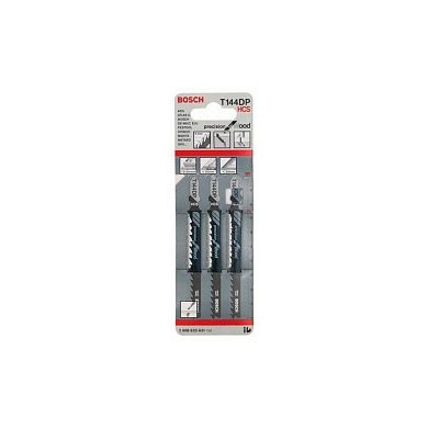 Пилка для лобзика 3шт. T 144 DP, HCS, (2.608.633.A31) BOSCH