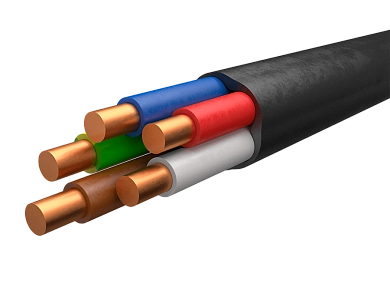 Кабель ВВГнг 5х2,5 (ПОИСК-1)