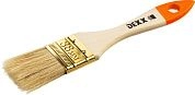 Кисть плоская 38мм, натур. щетина, дер. ручка (0100-038_z02) DEXX