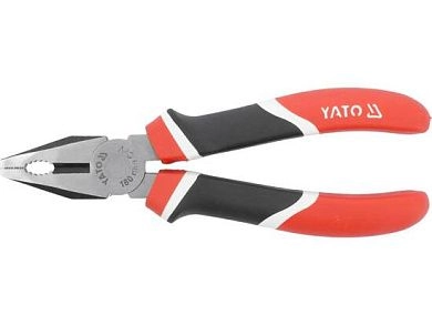 Плоскогубцы комбинированные, 180мм CrV55 (YT-1941) YATO