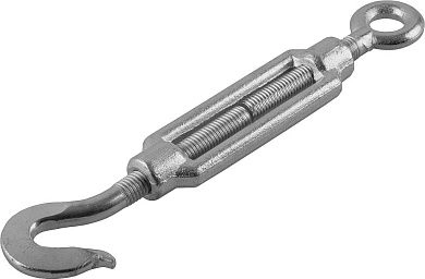 Талреп крюк-кольцо DIN 1480 М10 оцинкованный 1шт. (304356-10) ЗУБР