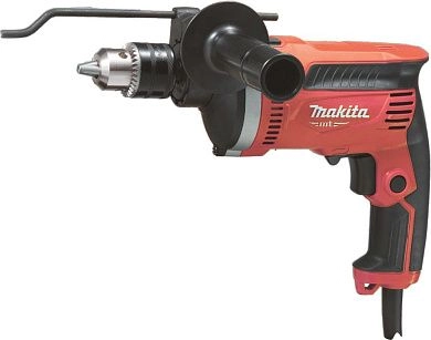 Дрель ударная M 8100 (710 Вт, до 13 мм в мет., 1 скор., патрон ЗВП, кор.) MAKITA MT