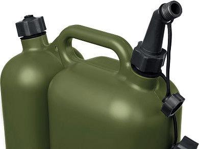 Канистра пластиковая 5 + 2.5 л, усиленная двухсекционная (38367-7.5) ЗУБР