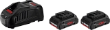 Аккумулятор 18В 2шт 4.0 А/ч Li-ion GBA 18V ProCore + ЗУ GAL 1880 CV (1 600 A01 6GF) BOSCH