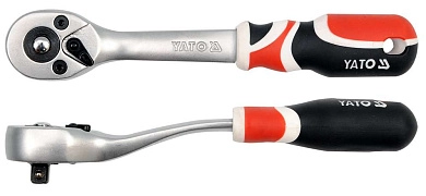 Трещотка 1/4", 72зуб., 155мм, Cr-V (YT-0730) YATO