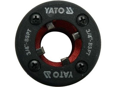 Клупп трубный 3/4", резьба BSPT (YT-2919) YATO