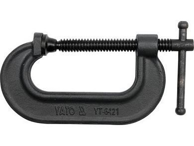 Струбцина тип "С" 75мм (давлен. 1950кг.)(YT-6421) YATO