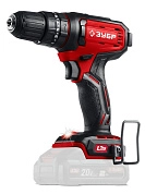 Дрель-шуруповерт ударная аккум. ДШУ-40 (LMS) (20.0 В, без АКБ и ЗУ, 40 Нм, кор.) ЗУБР