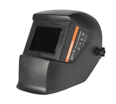 Маска сварщика 301D (11 DIN 0,2 м/сек 16 DIN обзор 110х90мм) PATRIOT