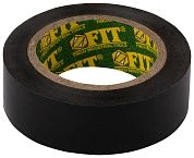 Изолента ПВХ, 19мм/10м, черная (F_11008) FIT