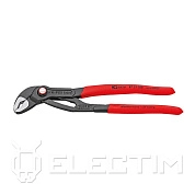 Клещи переставные COBRA QuickSet с фиксатором, 50мм (2"), под ключ 46мм, 250мм (8721250) KNIPEX