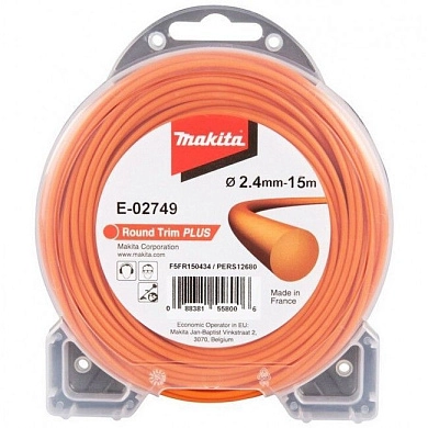 Леска триммерная 2.4 мм х 15 м (круглая) (E-02749) MAKITA