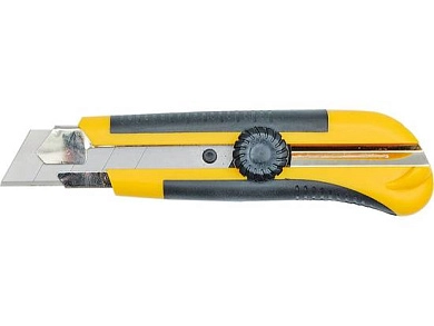 Нож технический, сегм. лезвие, 25мм (76190) VOREL