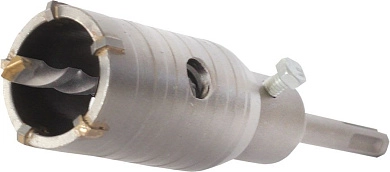Коронка бурильная в сборе 40мм, SDS-plus, пласт.подвес (F_43-349) FDW